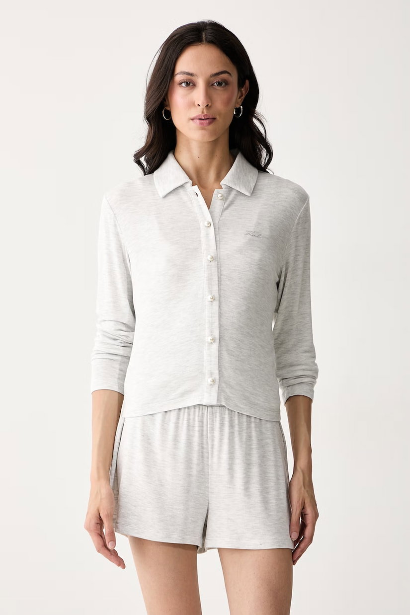 Karl Lagerfeld cardigan pentru femei cu vâscoză