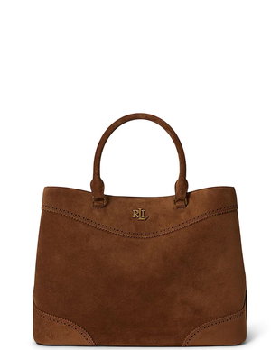 Lauren Ralph Lauren geantă shopper pentru femei din piele întoarsă