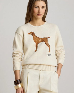 Lauren Ralph Lauren pulover pentru femei din bumbac