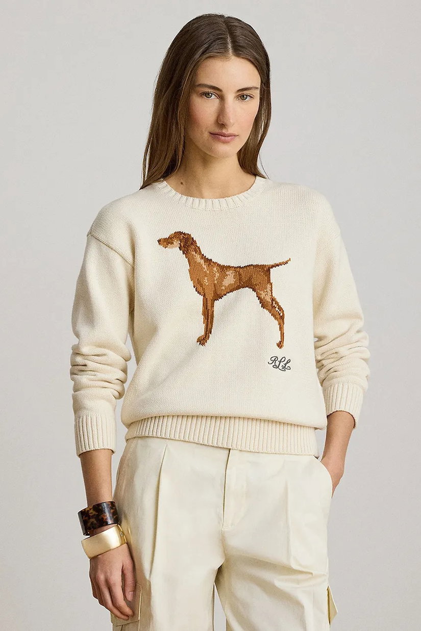 Lauren Ralph Lauren pulover pentru femei din bumbac