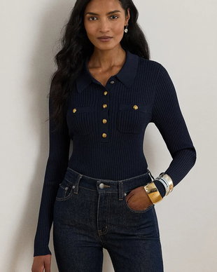 Lauren Ralph Lauren pulover pentru femei cu vâscoză