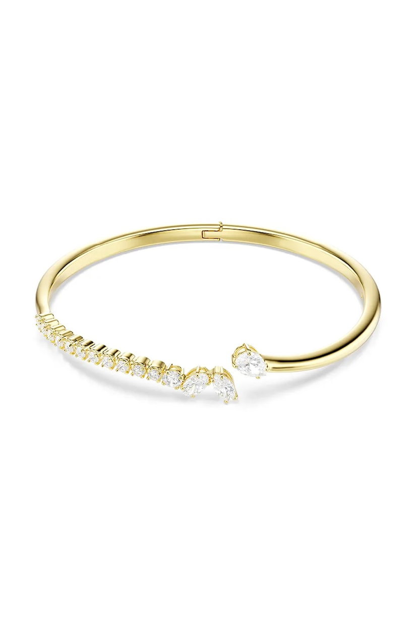 Swarovski brățară pentru femei placată cu aur zirconiu cubic MESMERA