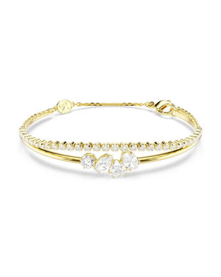 Swarovski brățară pentru femei placată cu aur zirconiu cubic MESMERA