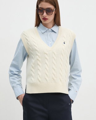Polo Ralph Lauren vestă pentru femei din lână