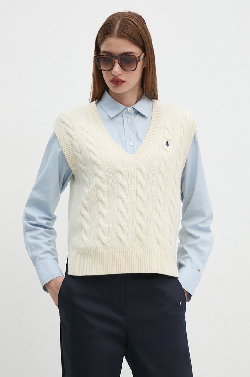 Polo Ralph Lauren vestă pentru femei din lână