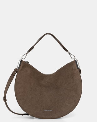 Coccinelle geantă crossbody pentru femei din piele întoarsă COCCINELLESUNUP SUEDE