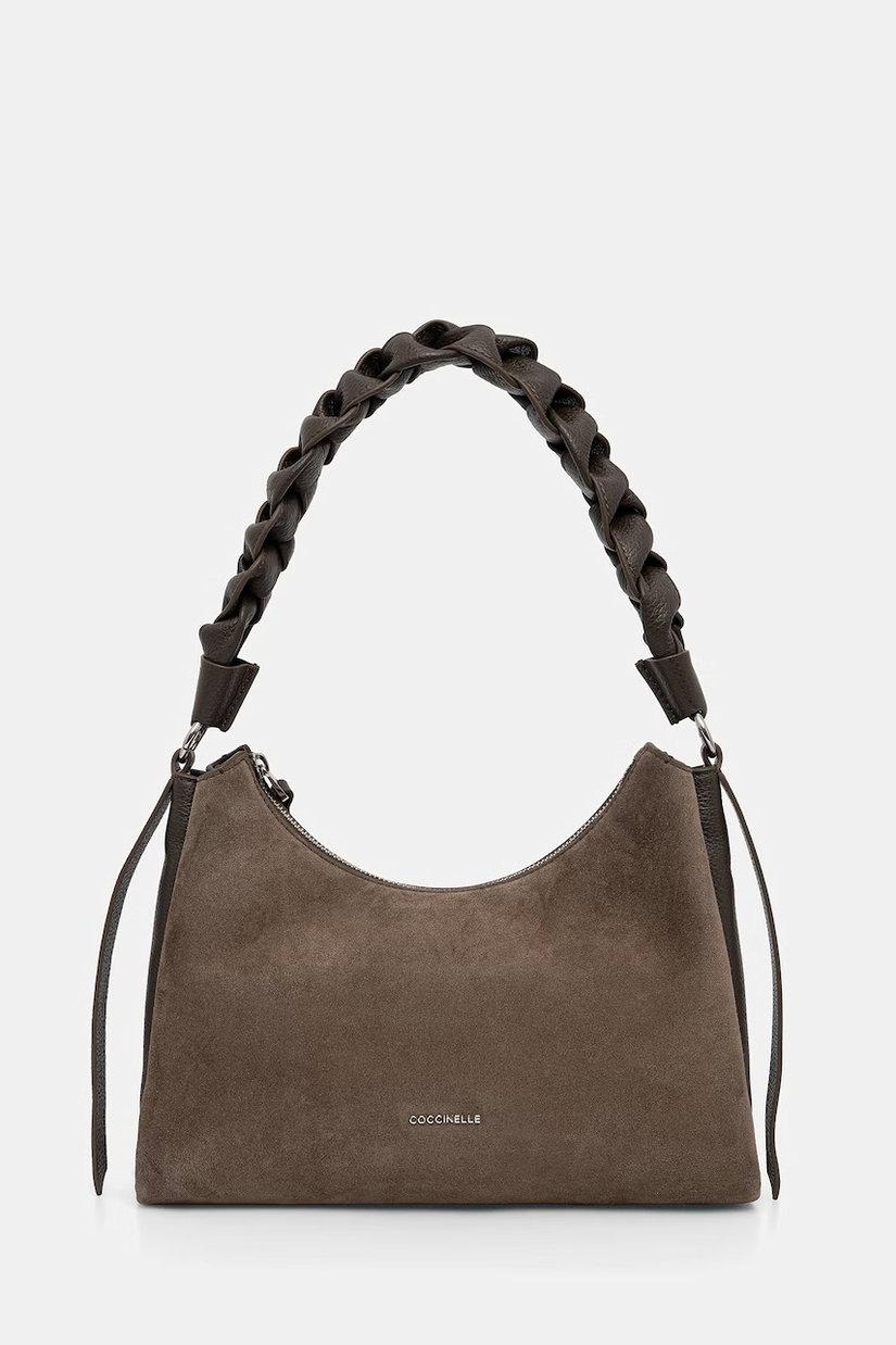 Coccinelle hobo bag pentru femei din piele întoarsă BOHEME SUEDE BIMATERIAL