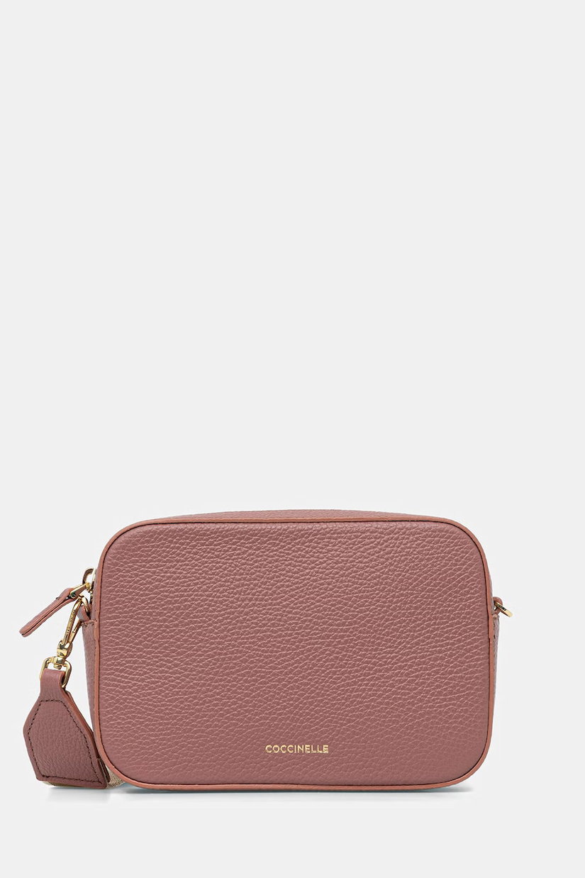 Coccinelle geantă crossbody pentru femei din piele