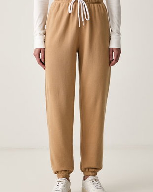 Polo Ralph Lauren pantaloni de trening pentru femei, cu bumbac