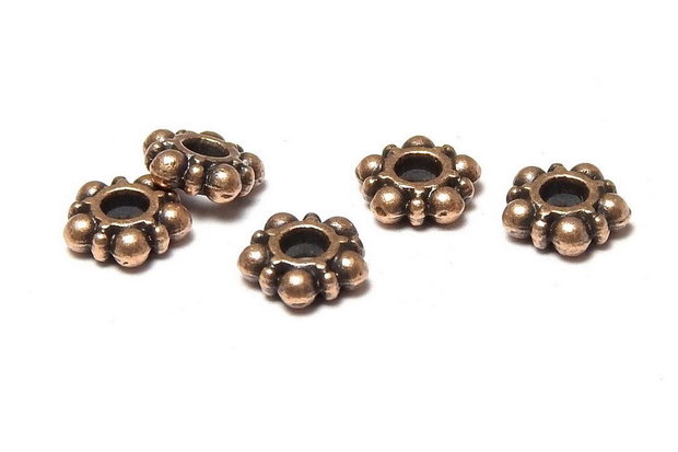 Distantier metalic, cupru, 5.8 mm
