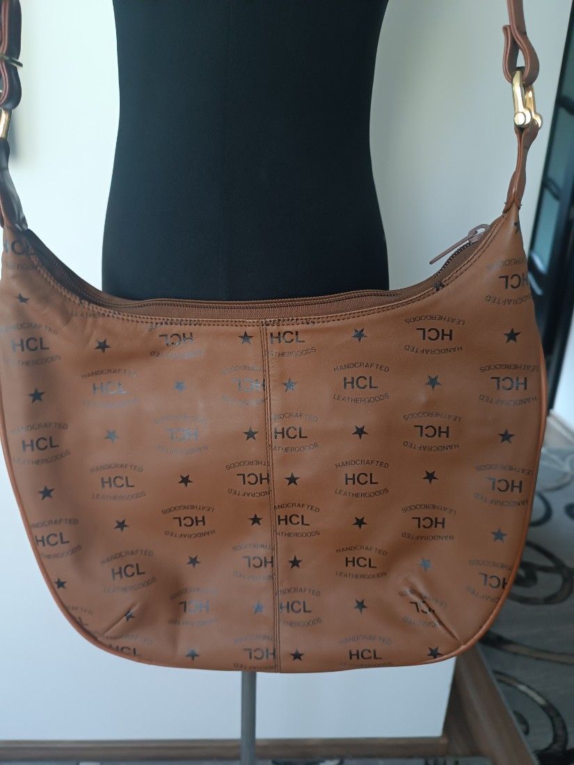 Geanta HCL din piele naturala