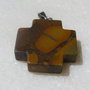 Pandantiv piatra semipretioasa aprox 20.5x20.5 mm(30 mm cu agatatoarea argintie)