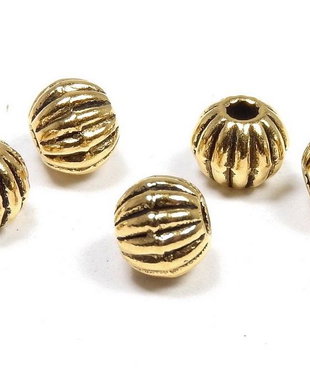 Distantier metalic, auriu antichizat, 6 mm
