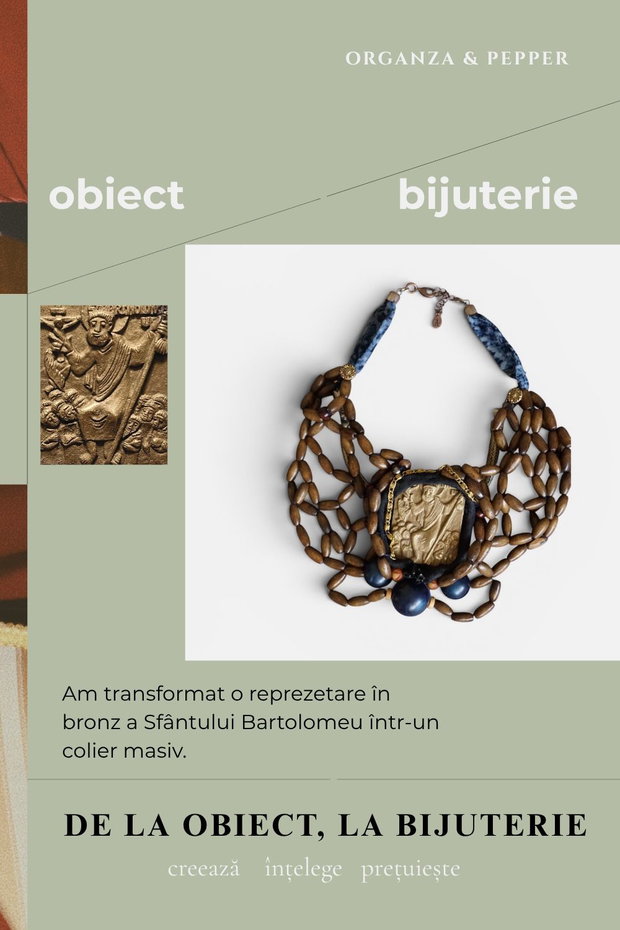 COLIER DIN BRONZ CU SF. BARTOLOMEU