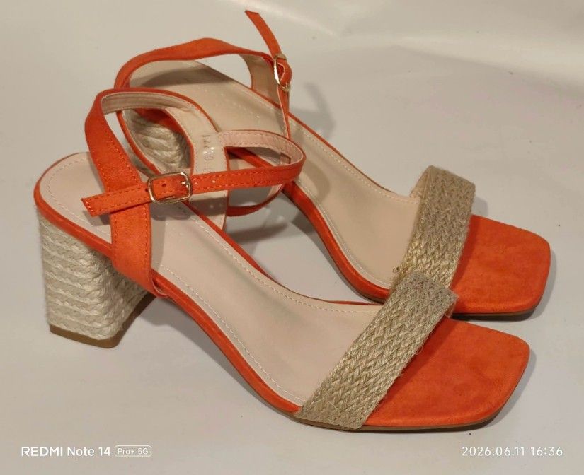 Sandaleta materiale naturale  marine 40