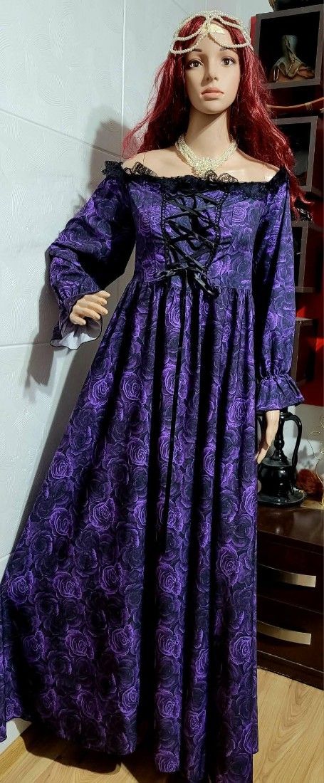 Rochie stil victorian mărime m-l_xl