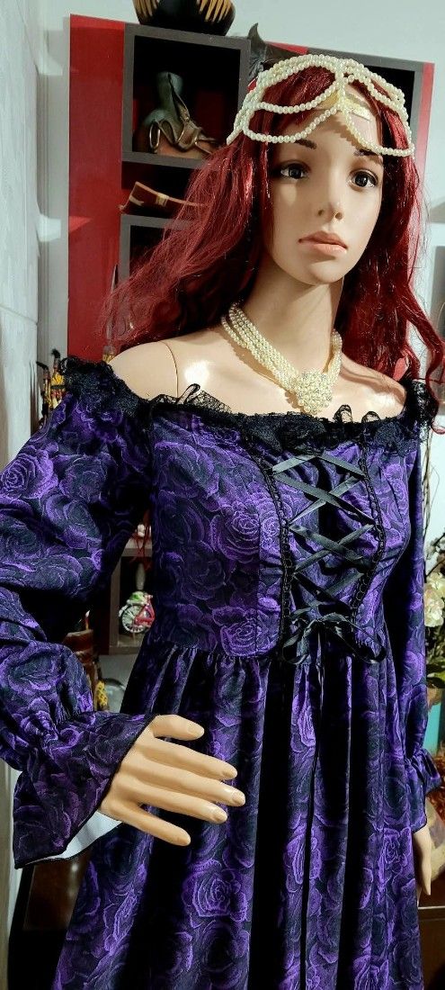 Rochie stil victorian mărime m-l_xl