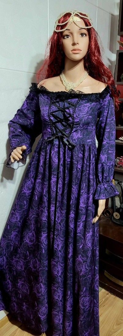 Rochie stil victorian mărime m-l_xl
