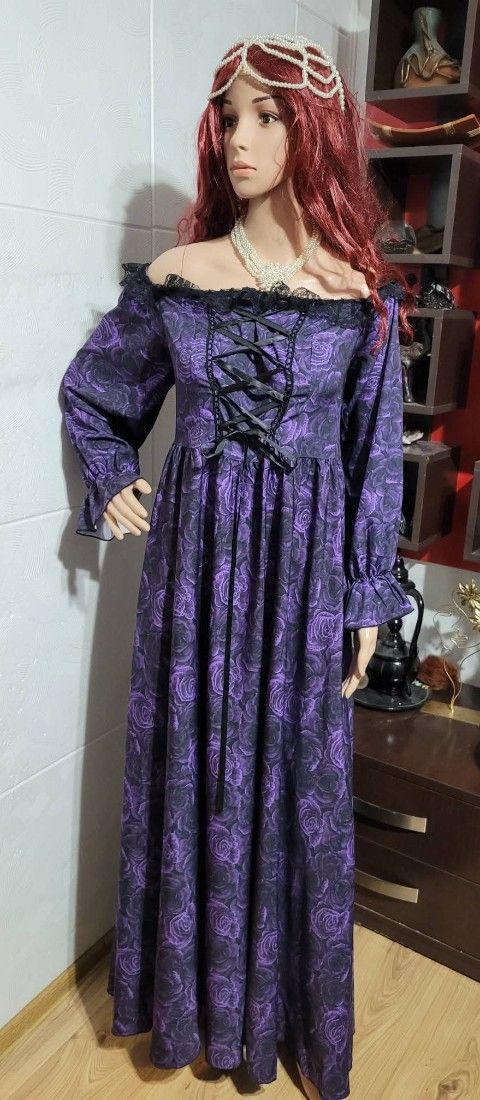 Rochie stil victorian mărime m-l_xl