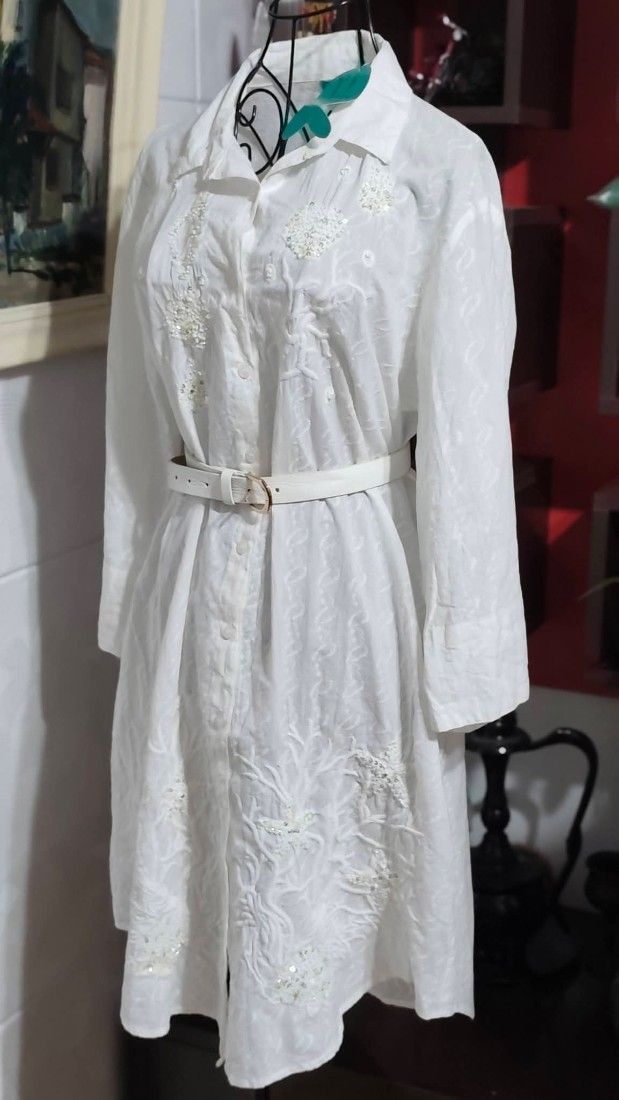 Rochie panza topita accesorizata
