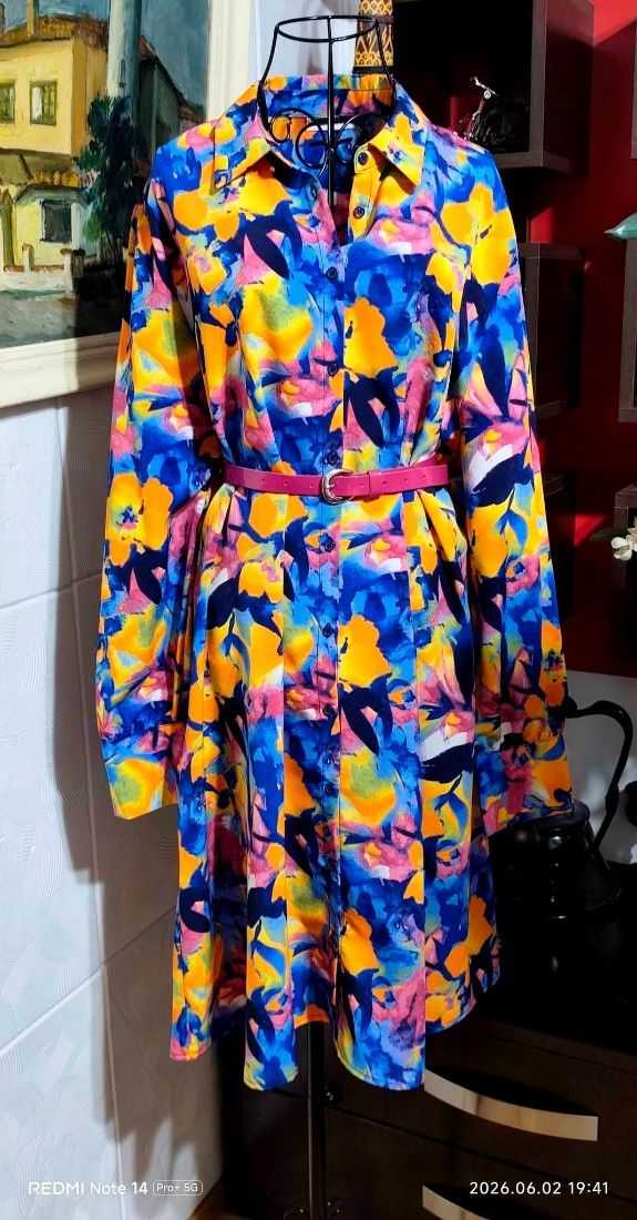Rochie triplu voal
