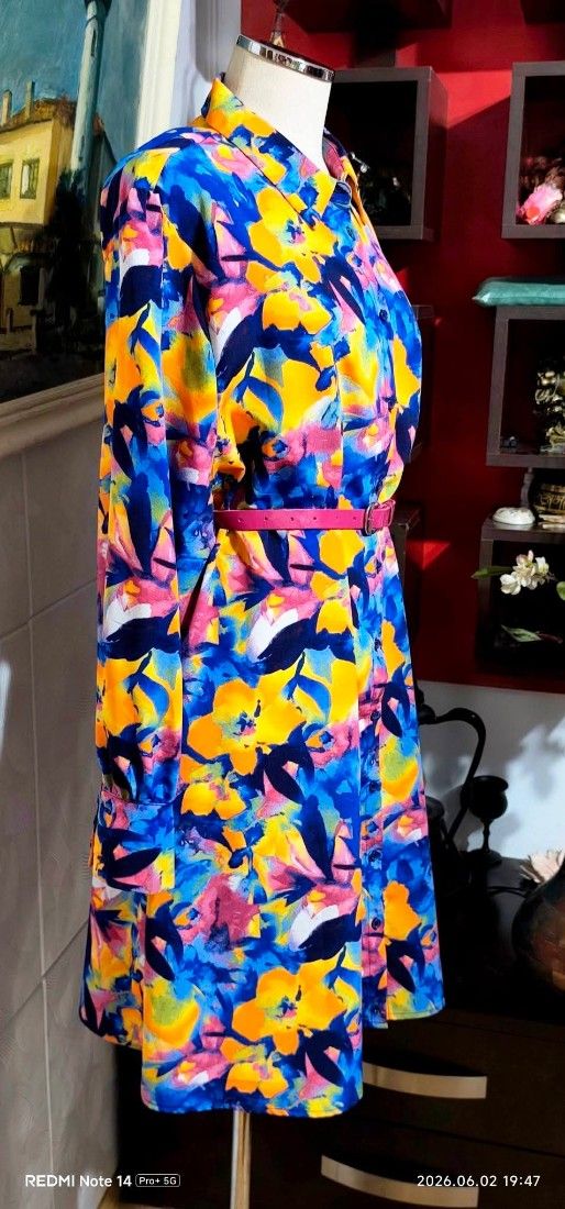 Rochie triplu voal