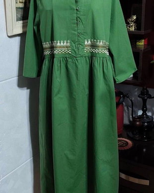 Rochie leja din bumbac