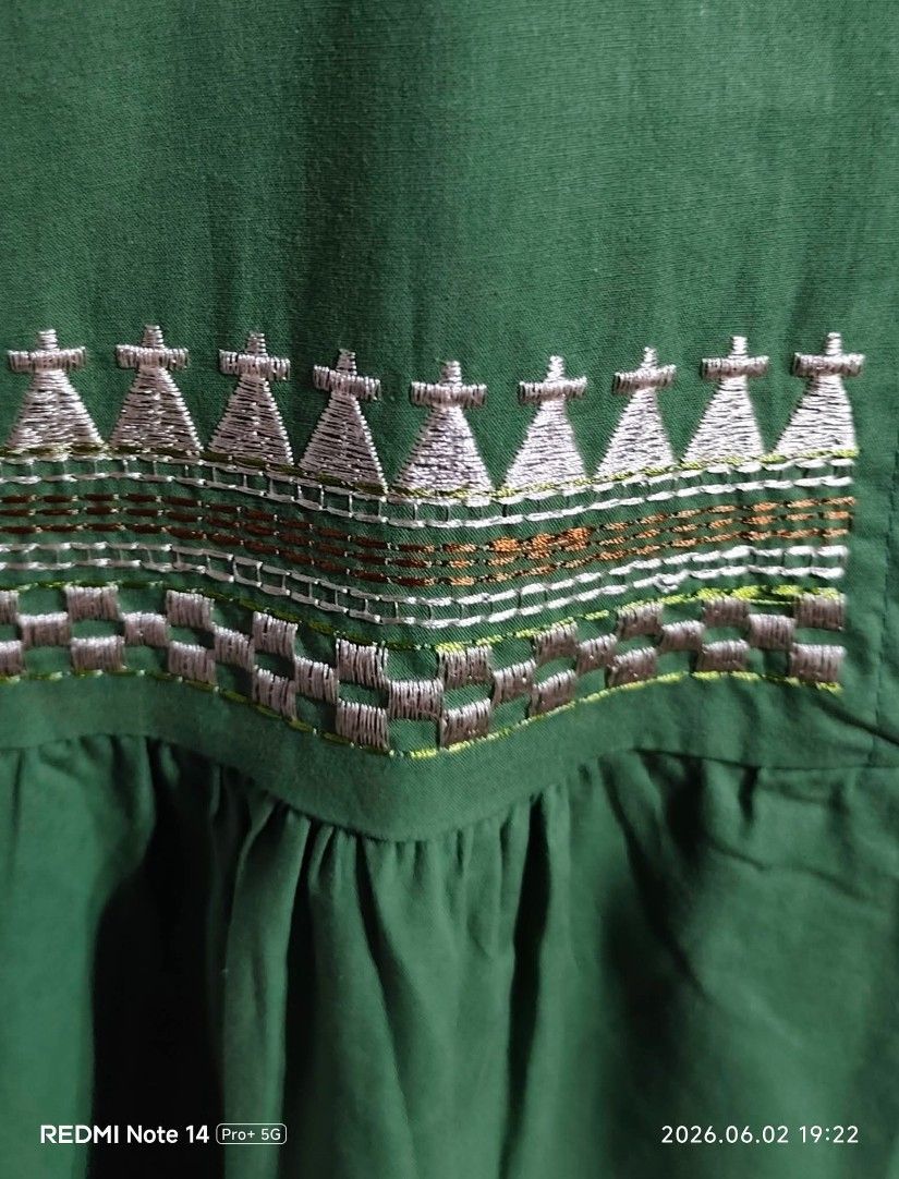 Rochie leja din bumbac