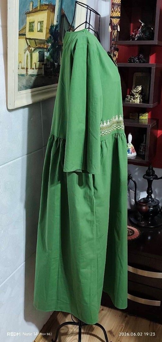 Rochie leja din bumbac
