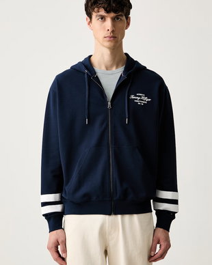 Tommy Hilfiger hanorac cu fermoar și glugă pentru bărbați
