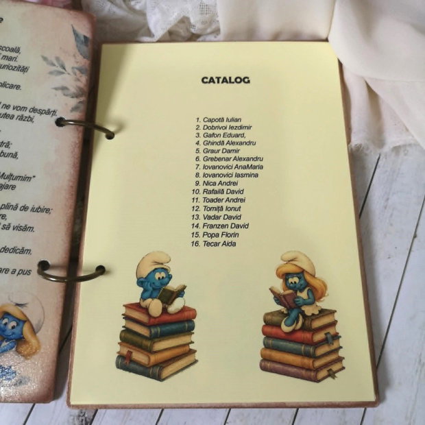 Albun / jurnal/ carte de amintiri - cadou pentru invatatoare, educatoare