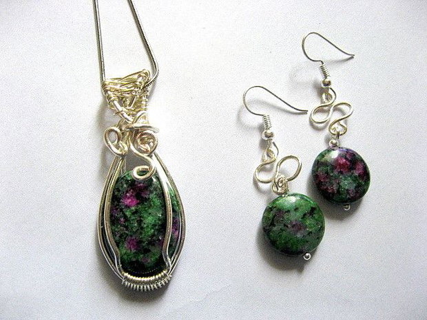 Set bijuterii   ruby zoisit  52542