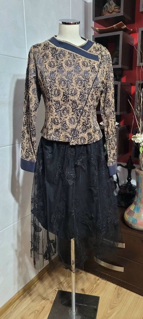 Fusta tull fluturi L-xl