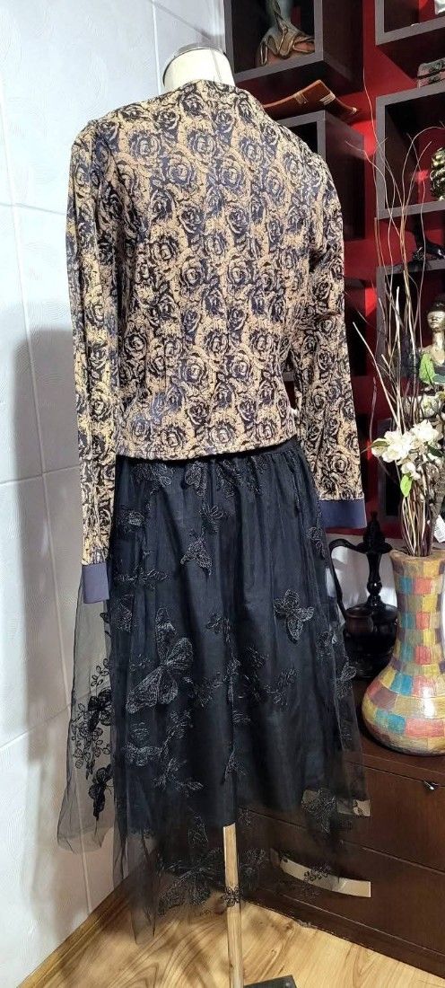 Fusta tull fluturi L-xl