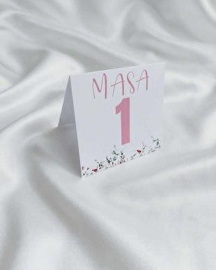 Numere de masă personalizat - Design rafinat pentru organizarea evenimentului tău