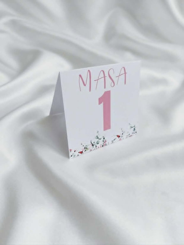 Numere de masă personalizat - Design rafinat pentru organizarea evenimentului tău