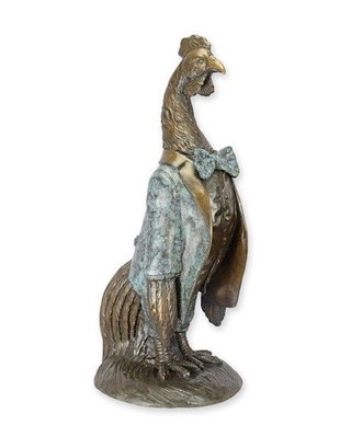 Domnul Cocos-statueta vieneza din bronz