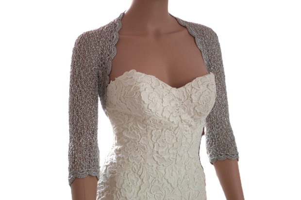 Bolero Elegant de Vară din Viscoză și Lurex  Strălucire și Rafinament