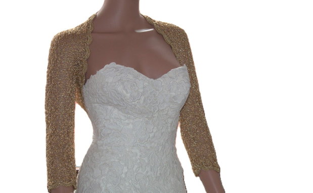 Bolero Elegant de Vară din Viscoză și Lurex  Strălucire și Rafinament
