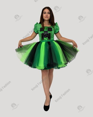 Costum Minecraft Creeper-Girl Model 2 Adult
