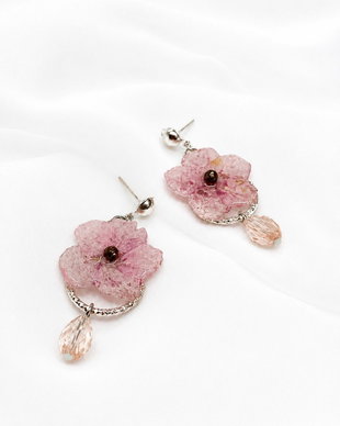 Cercei flori cireş 02193
