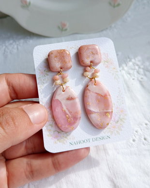 Cercei Pink Marble