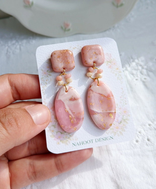 Cercei Pink Marble