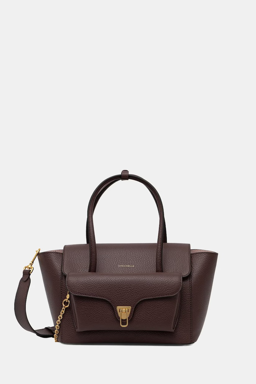 Coccinelle geantă shopper pentru femei din piele DOUBLE BEAT