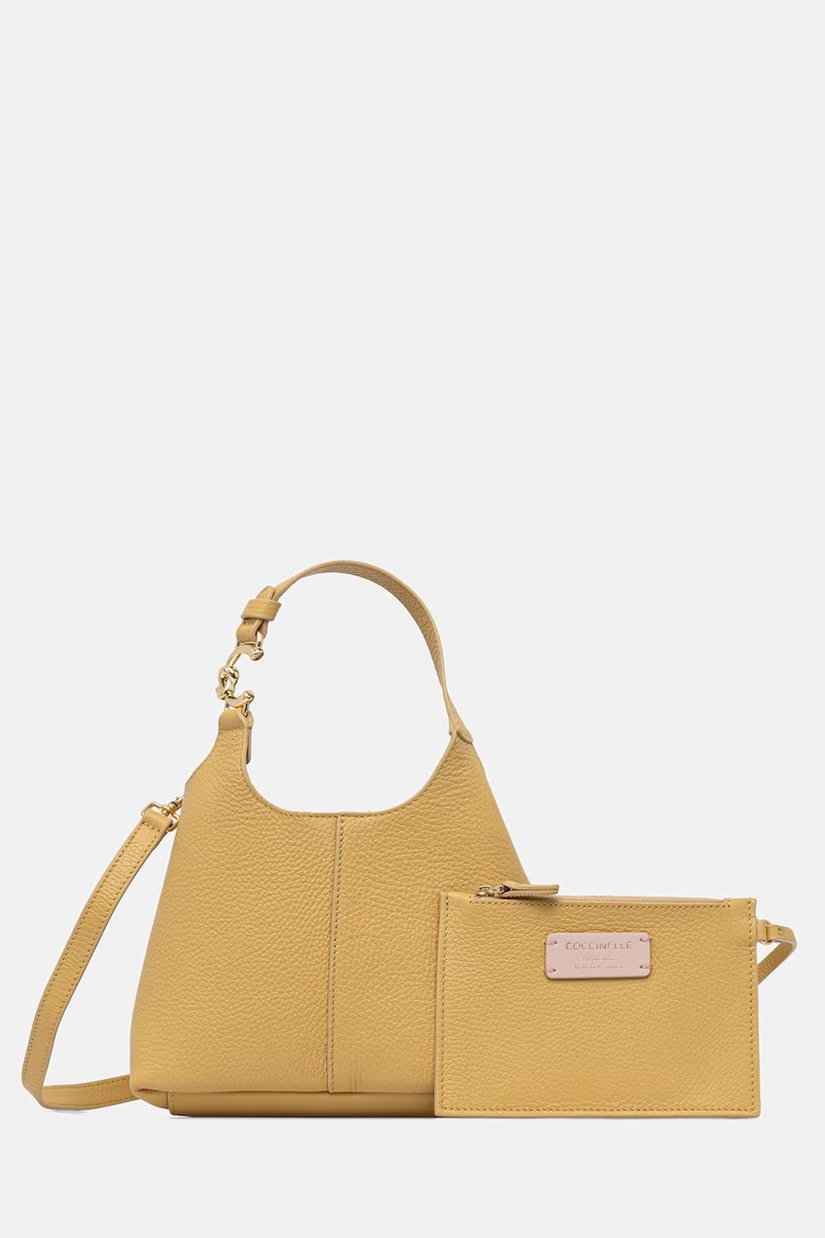 Coccinelle geantă crossbody pentru femei din piele