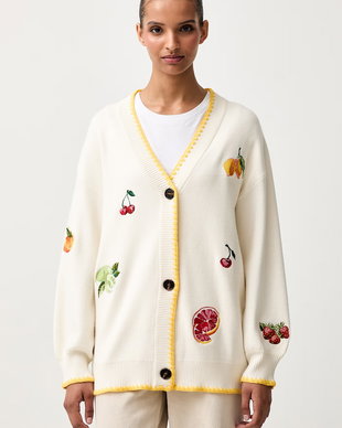 Never Fully Dressed cardigan pentru femei cu vâscoză