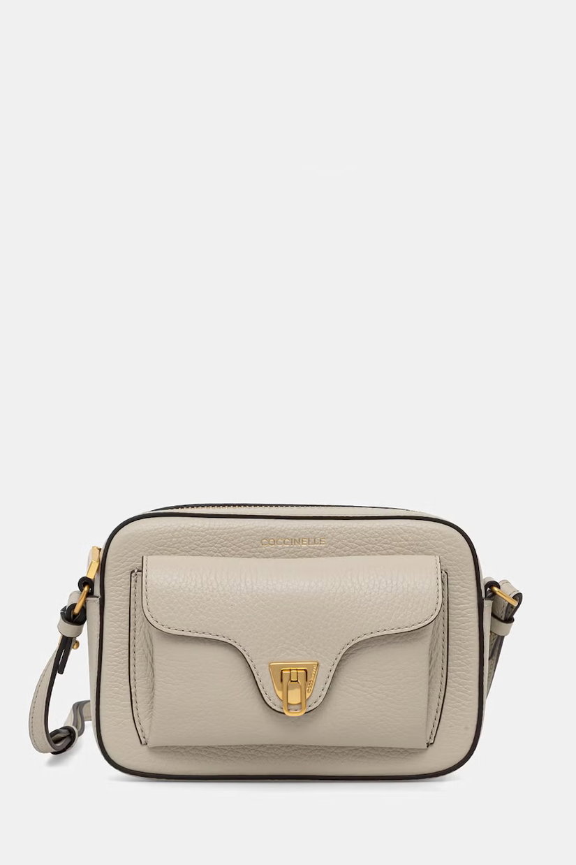 Coccinelle geantă crossbody pentru femei din piele