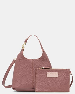 Coccinelle geantă crossbody pentru femei din piele