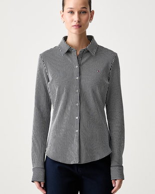 Tommy Hilfiger cămașă pentru femei din bumbac cu elastan