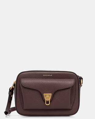Coccinelle geantă crossbody pentru femei din piele